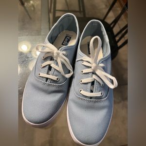 Keds Original light blue canvas shoes
